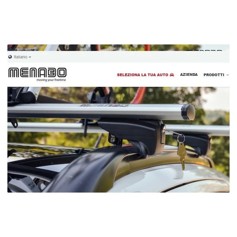 Barra Portatutto MENABO' Lince Silver - immagine 3