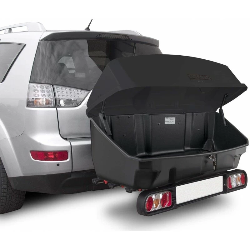 Baule Box Per Gancio Traino Universale MENABO' NEKKAR DARK - immagine 2