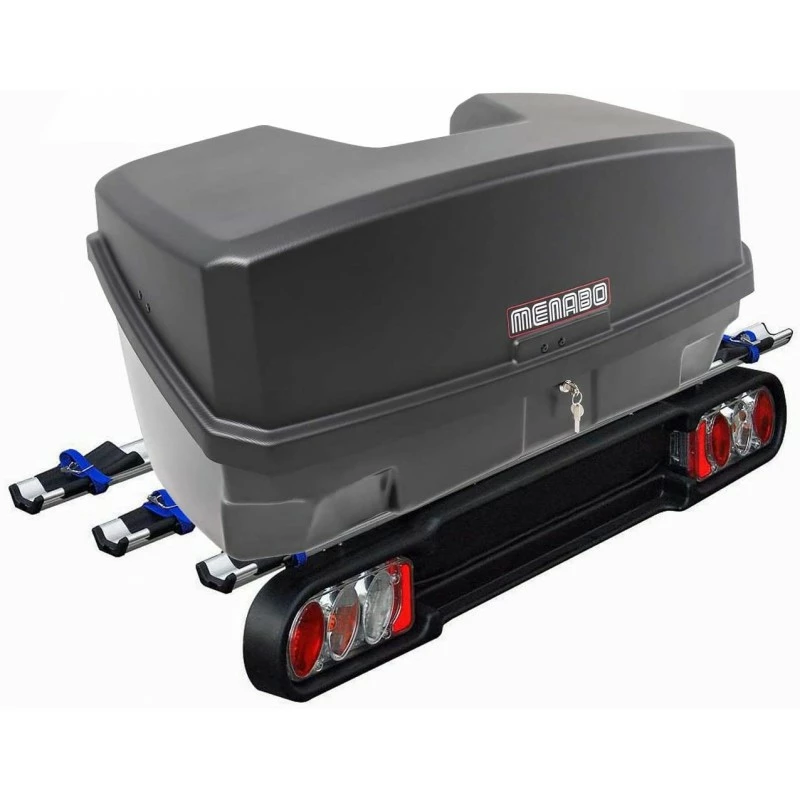 Baule Box Per Gancio Traino Universale MENABO' NEKKAR DARK - immagine 4