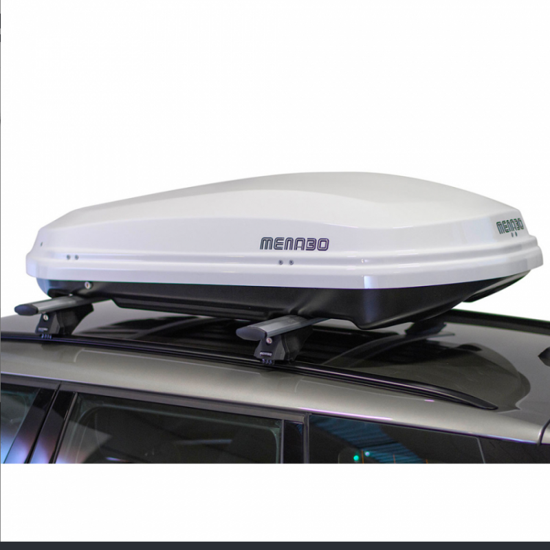 Baule Da Tetto MENABO' Diamond 450 Litri Bianco - immagine 2