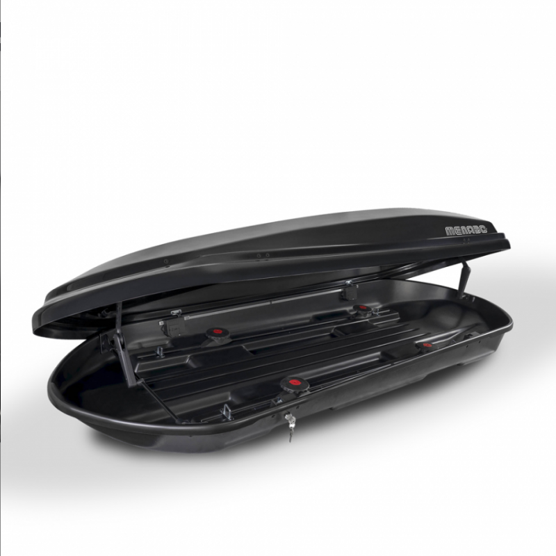 Baule Da Tetto MENABO' Diamond 450 Litri Black - immagine 2