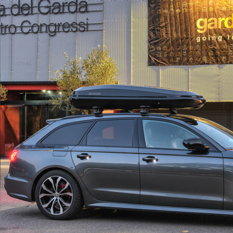 Baule Da Tetto MENABO' Diamond 450 Litri Black - immagine 8