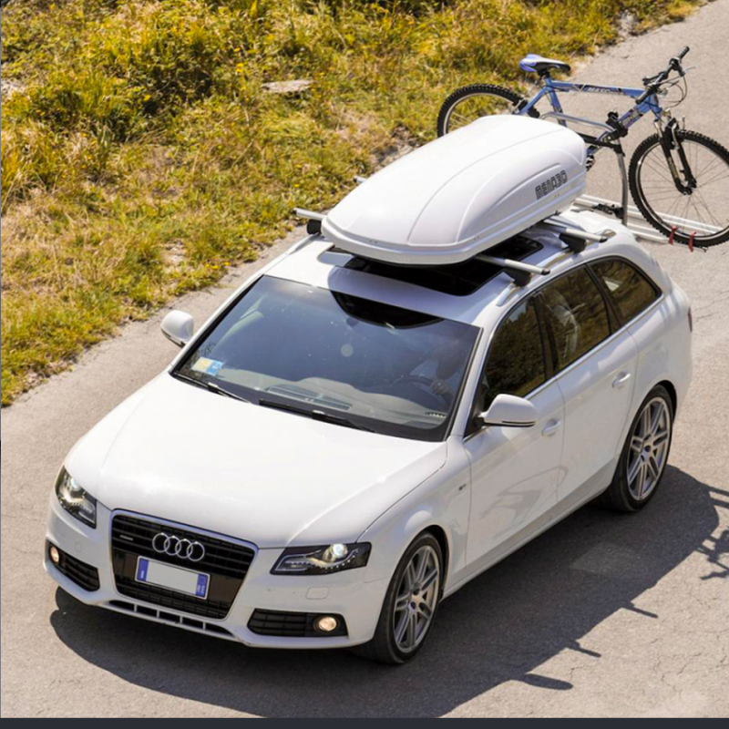 Baule Da Tetto MENABO' Mania 460 Litri Bianco - immagine 4