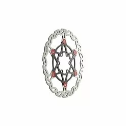 Disco Freno Ashima Flotor Evolution Alluminio 6 Fori Flottante Nero