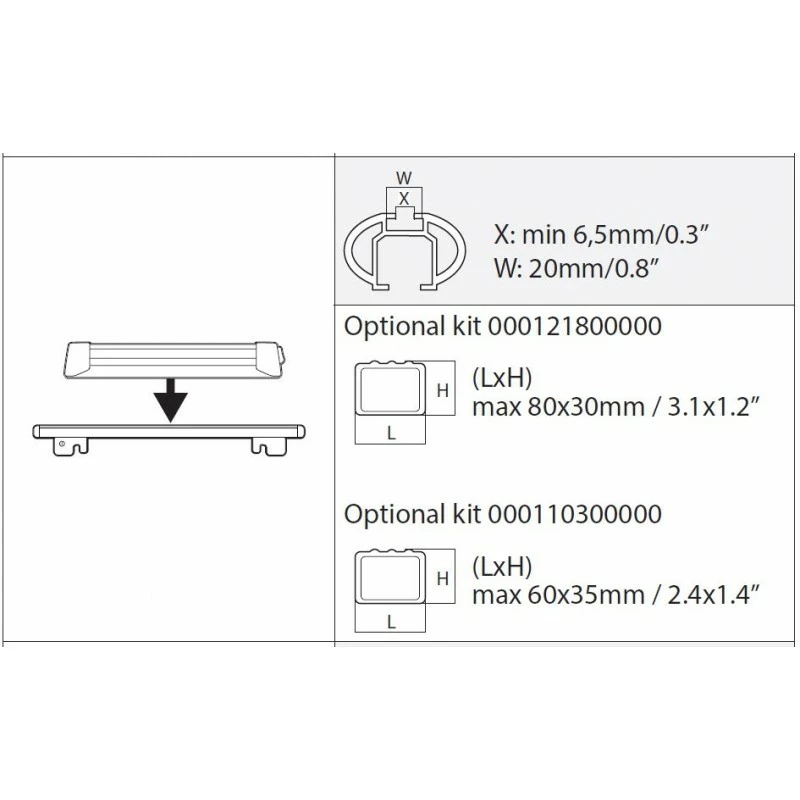 Porta Sci Per Barre Da Tetto MENABO' YELO 4 NS 4 Sci / 2 Snowboad - immagine 6