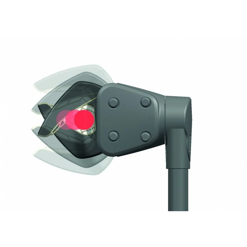 Portabici Da Tetto Con Doppia Chiave PERUZZO Pure Instinct 710 Sgancio Automatico Ebike - immagine 3