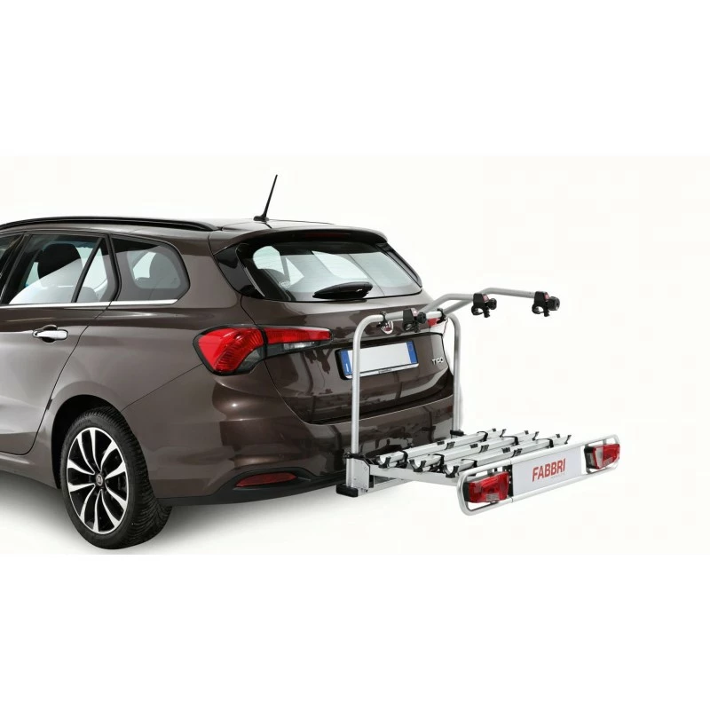 Portabici Gancio Traino FABBRI BICI EXCLUSIVE DELUXE 3 Bici Ebike