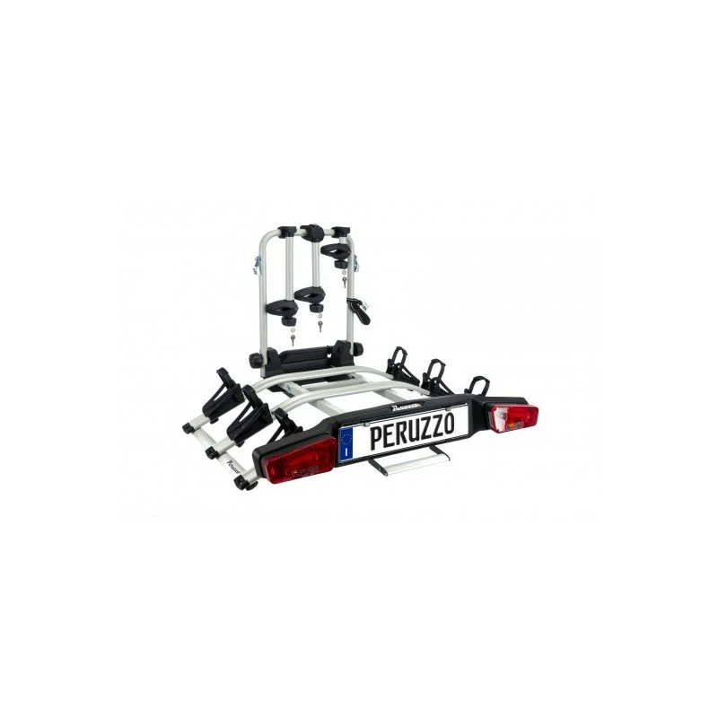 Portabici Gancio Traino PERUZZO ZEPHYR 713/3 Per Ebike 3 4 Bici