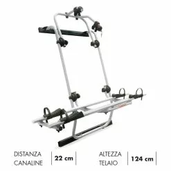 Portabici Posteriore Fabbri BICI OK MTB VAN2 Crafter Sprinter Silver