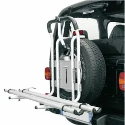 Portabici Posteriore Per 4x4 Con Attacco Ruota PERUZZO Stelvio In Acciaio Art. 373 + Art. 375