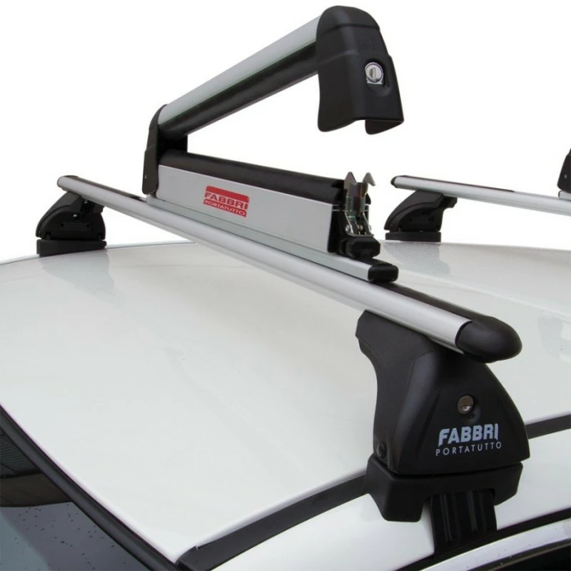 Portasci Per Barre Da Tetto FABBRI ALUSKI & BOARD 4 NEW - immagine 3