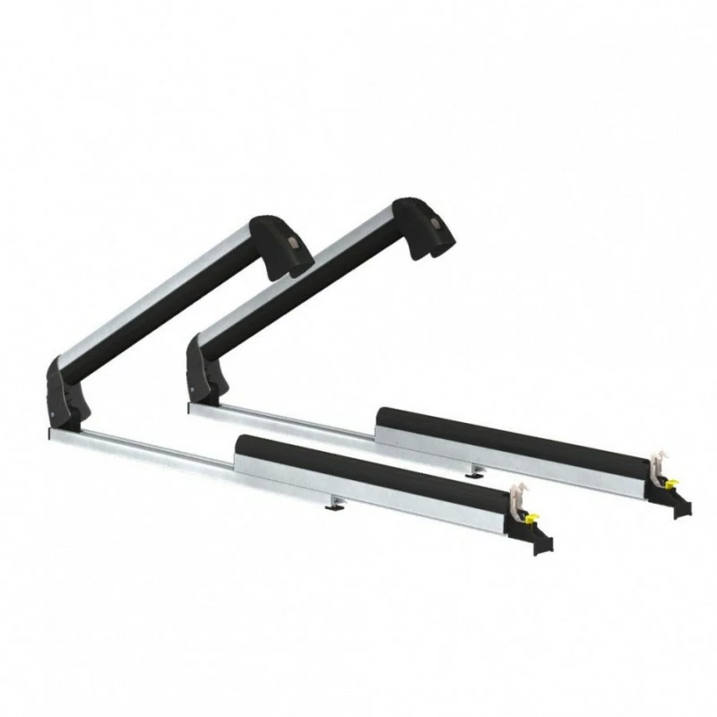 Portasci Per Barre Da Tetto FABBRI ALUSKI & BOARD 5 Estensibile - immagine 5