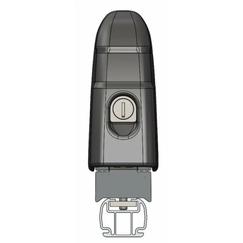 Portasci Per Barre Da Tetto FABBRI ALUSKI & BOARD 5 Estensibile - immagine 6