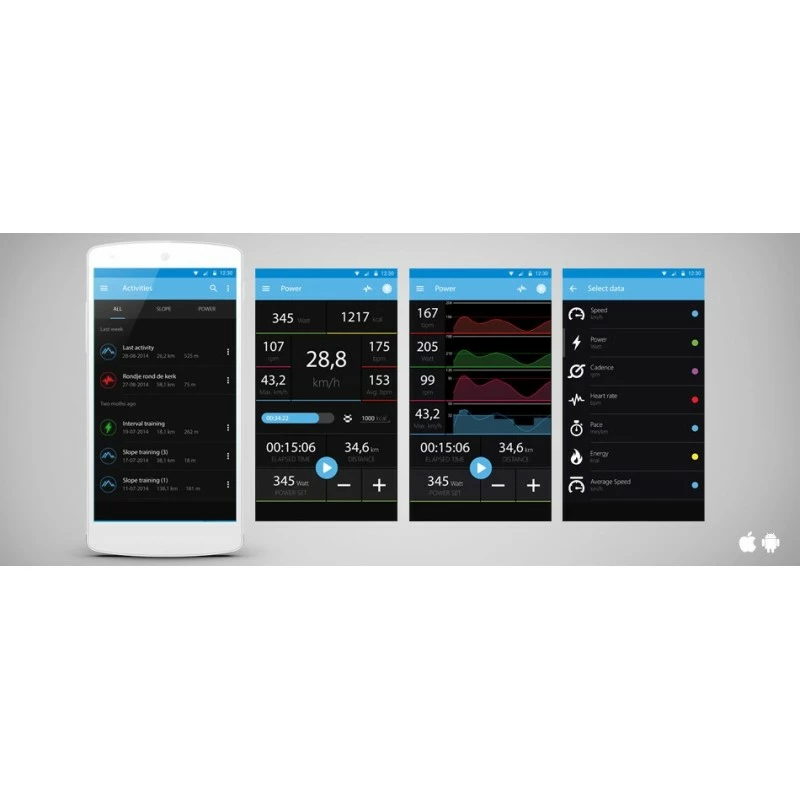 Rulli Bici TACX FLUX 2 Smart T2980.61 + Fascia Cardio + Tappetino + 6 Mesi App OMAGGIO - immagine 8