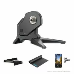 Rulli Bici TACX FLUX T2900 S Smart 2022 + Fascia Cardio + Tappetino + 6 Mesi App OMAGGIO